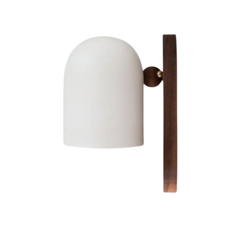 Milani - Walnut Wall Lamp for Natural Ambience