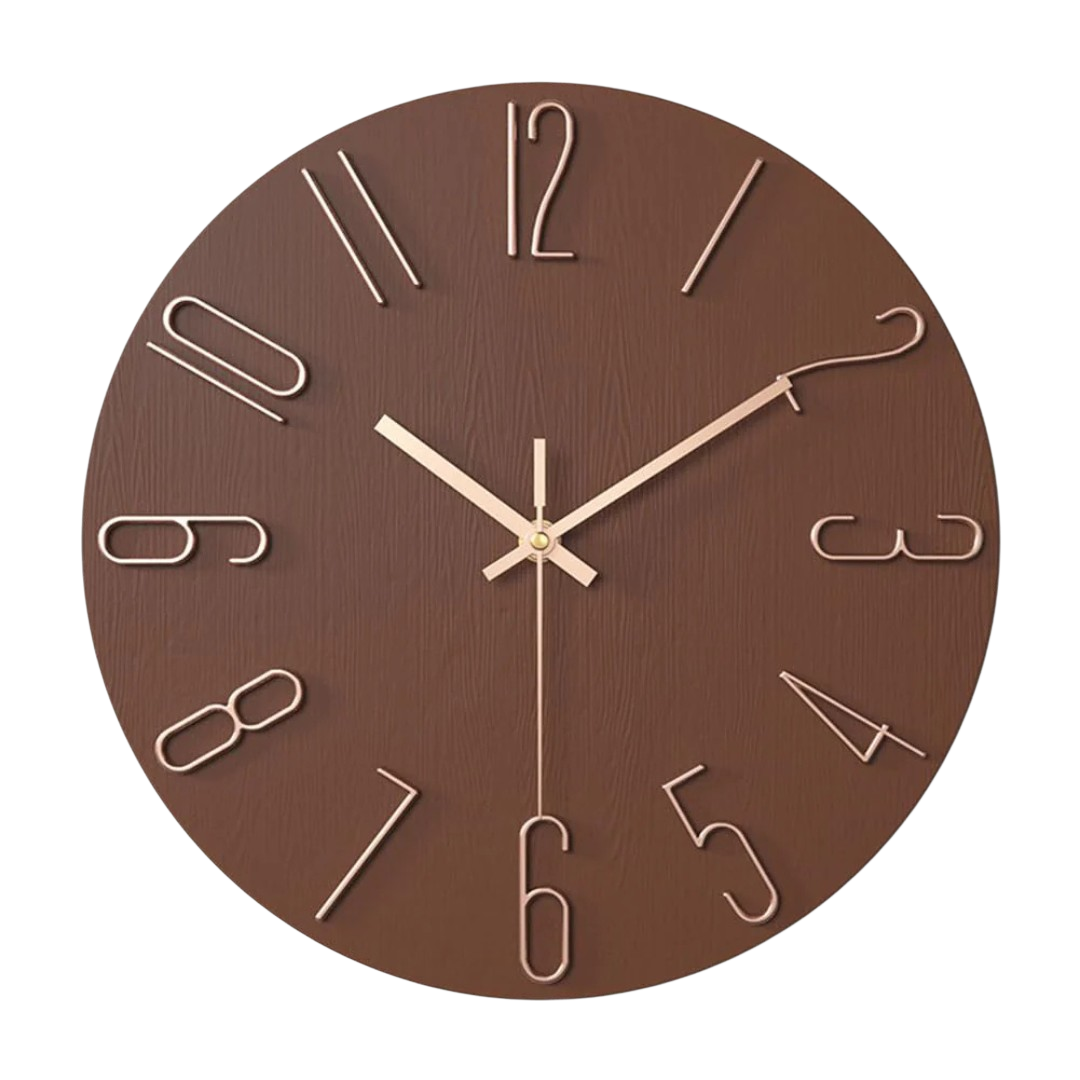 Faucetra - Modern Wall Clock For Living Room Minimalist Design
