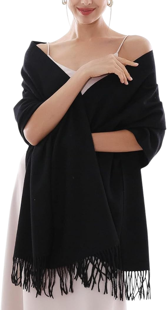 Hallie - Cashmere Scarf for Women Soft Warm Winter Shawl