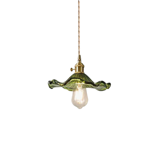 Coverra - Hibiscus Glass Pendant Lamp For Ambient Glow