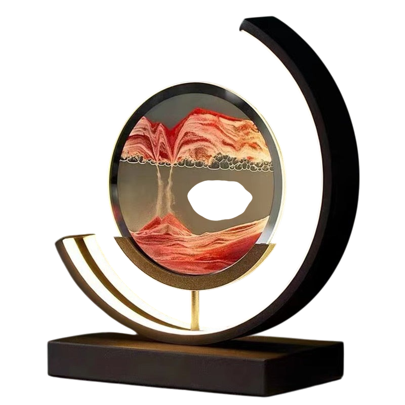 Homora - Sandlight Quicksand Table Lamp With Dynamic Art