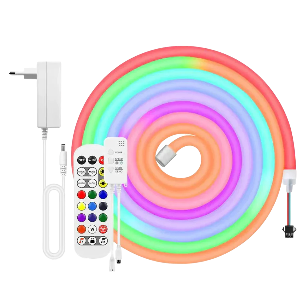 Roomora - App Controlled Neon Rope Lights With Customizable Color