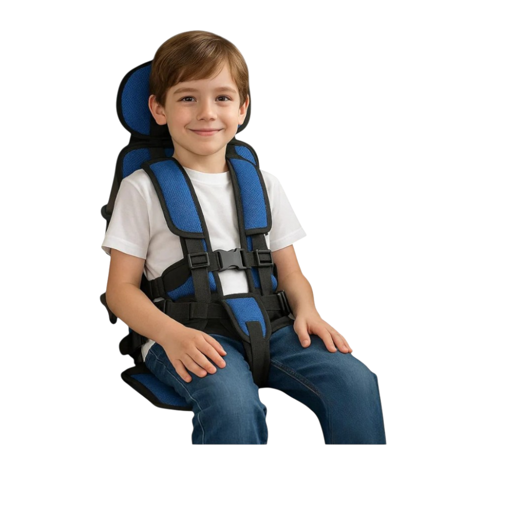 Brighta - Lightweight Foldable Child Car Safety Travel Booster Seat