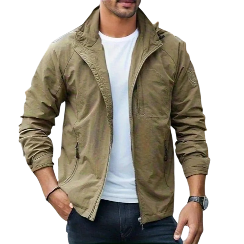 Abbott - Waterproof Breathable Cargo Jacket for Men Stylish Comfort