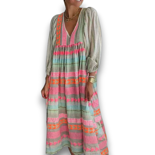 Nyx - Vibrant Loose Dress for Effortless Style and Comfort