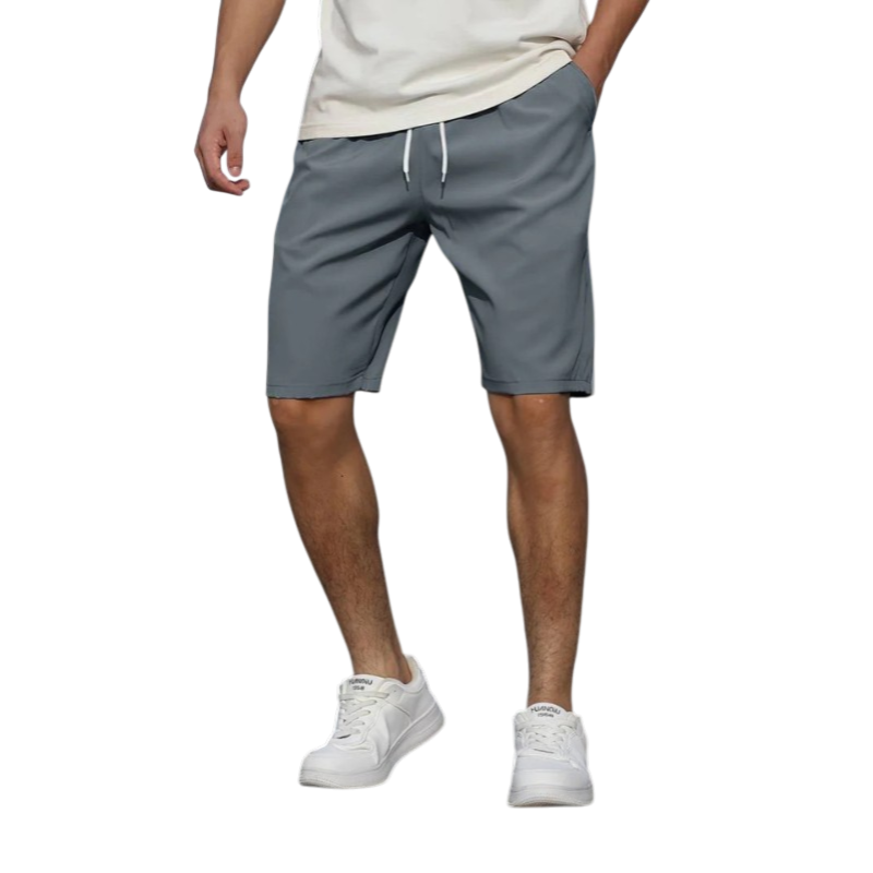 Arnold - Casual Men's Shorts with Drawstring and Low Rise
