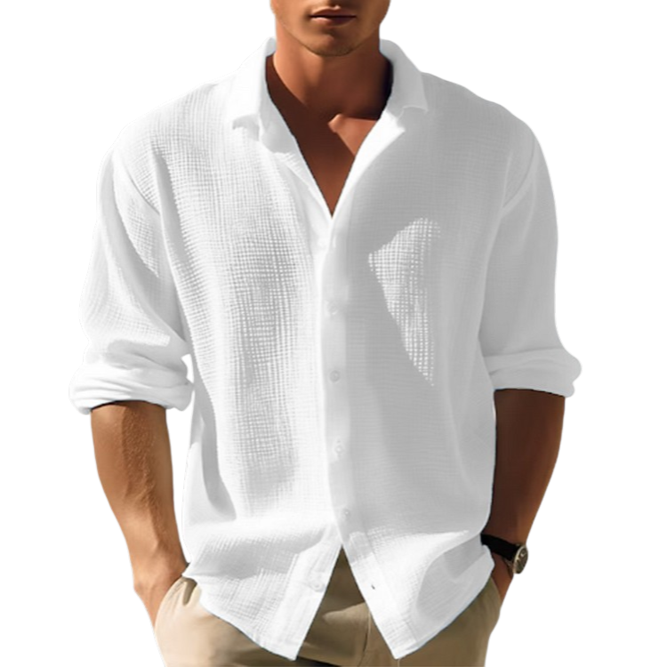 Bob - Casual Button-Down Shirt for Men Perfect for Summer Wear