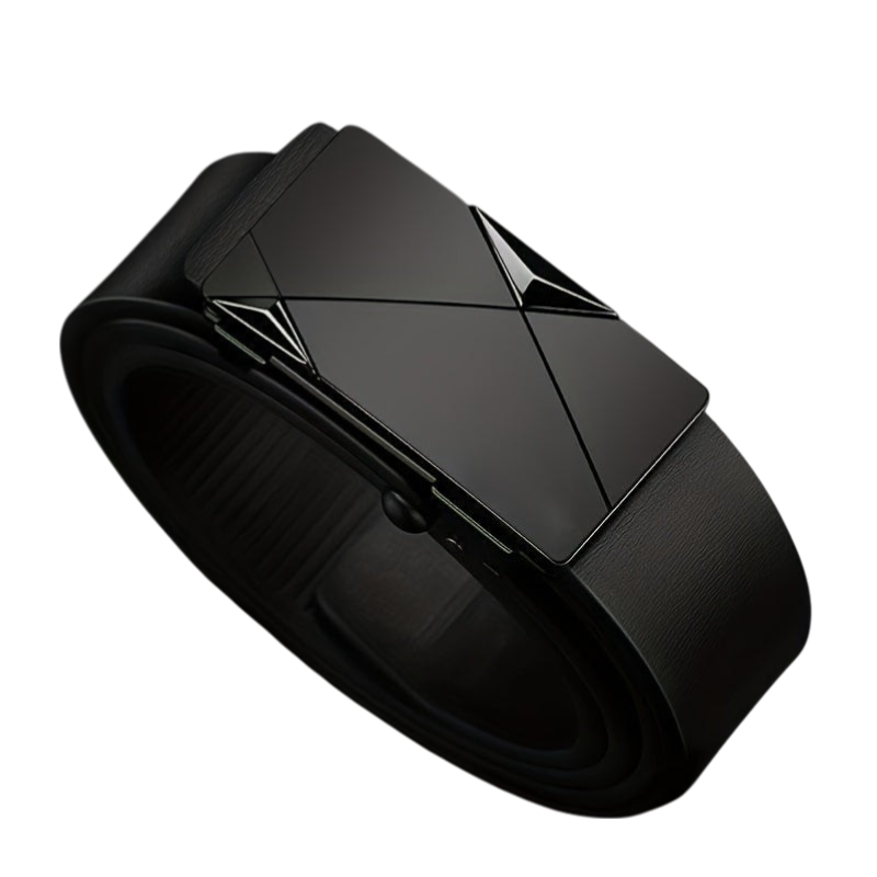Boris - Genuine Leather Men's Belt with Automatic Buckle
