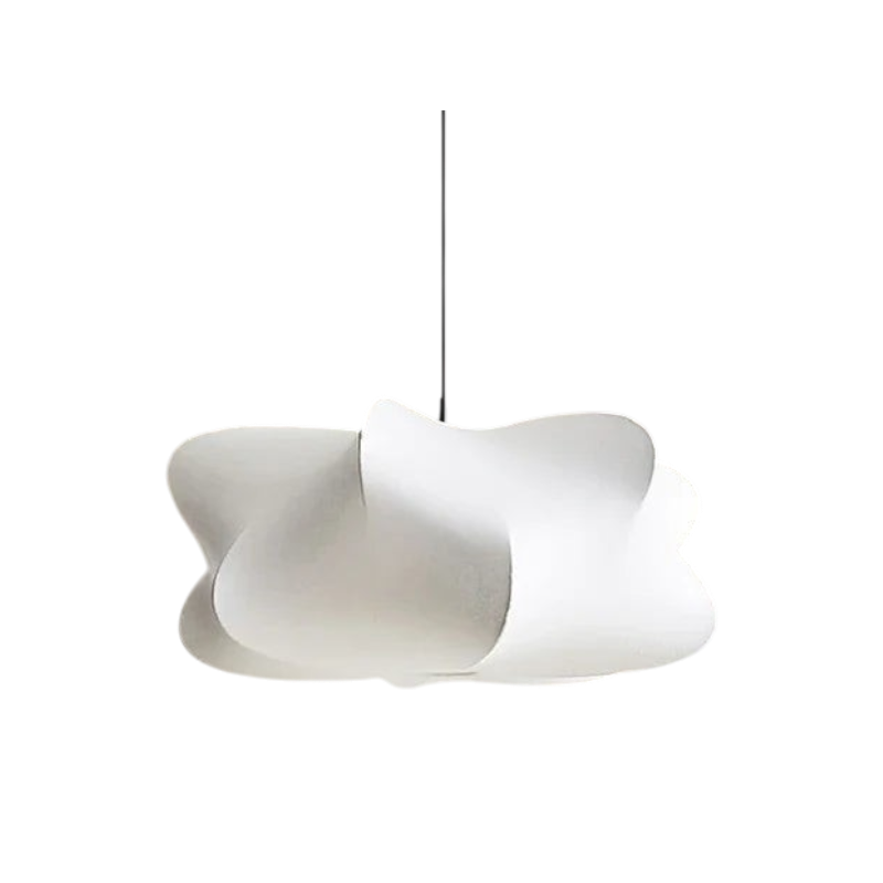Glowyn - Wabi Sabi Silk Hanging Lamp Elegant Ambient Light For Home