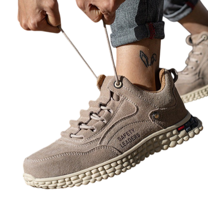 Troy - Orthopedic Safety Work Shoe With Arch Support