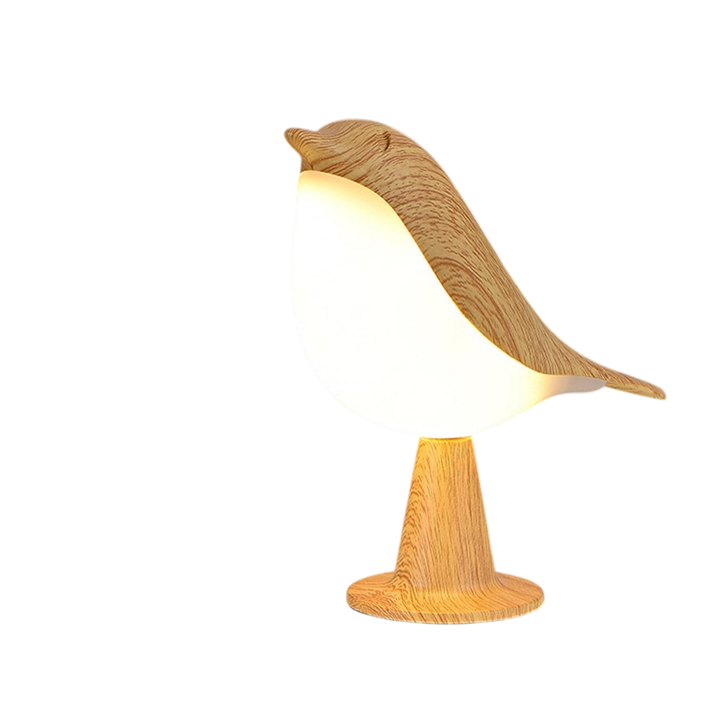 Luxiq - MissBird Bird Lamp Dimmable Touch Modern Wood For Home