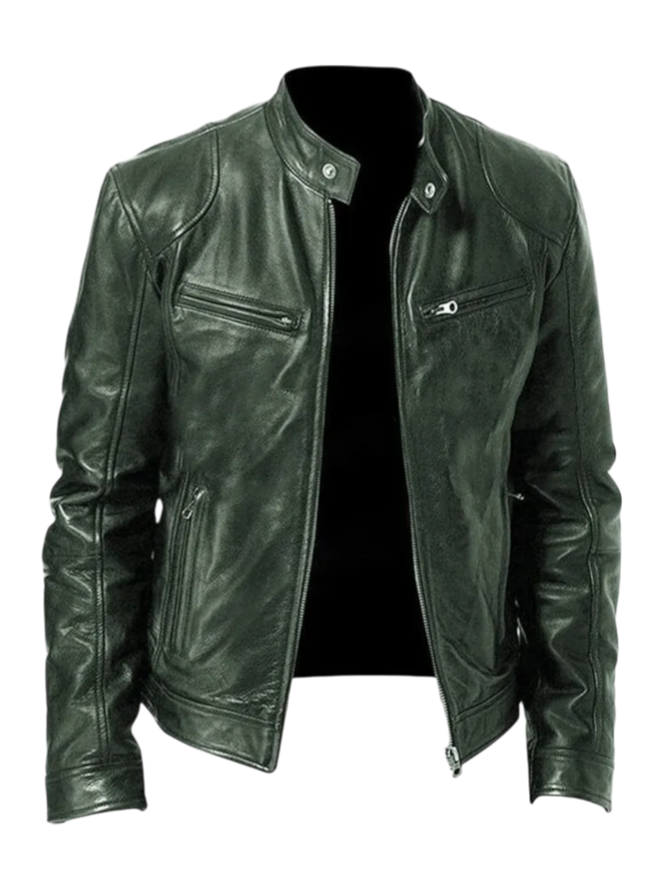 Hector - Casual Leather Jacket for Ultimate Style and Comfort