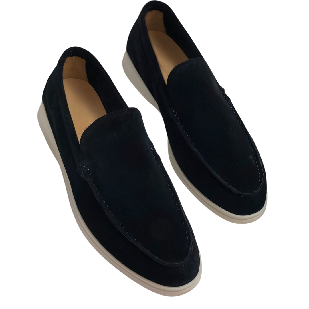 Thaddeus - Men's Suede Loafers Lightweight All Season Comfort