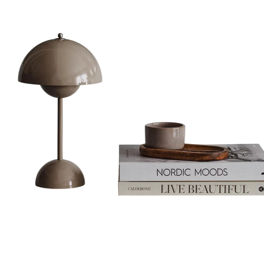 Radiara - AuroraGlo LED Table Lamp Elegant Cozy Light For Homes