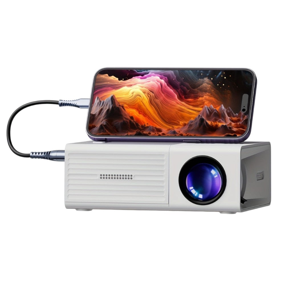Zevria - Ultra Bright Mini Projector 3000 Lumen Portable HDTV USB