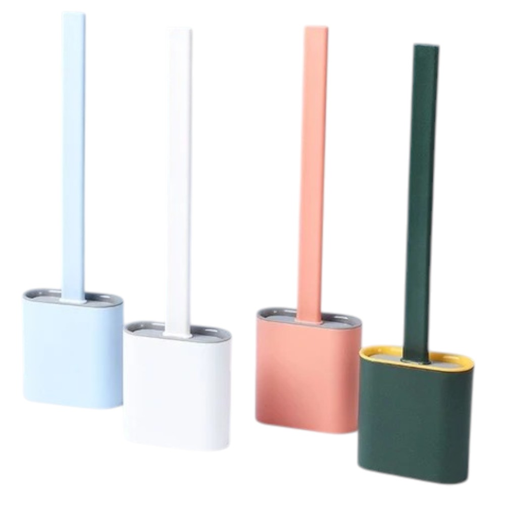 Rionis - FlexiClean Hygienic Silicone Toilet Brush For Easy Cleaning