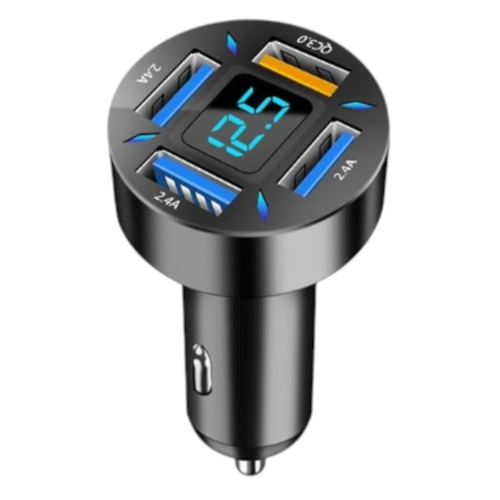 Fosvia - 66W Fast Car Charger USB PD QC 3.0 12-24V Universal