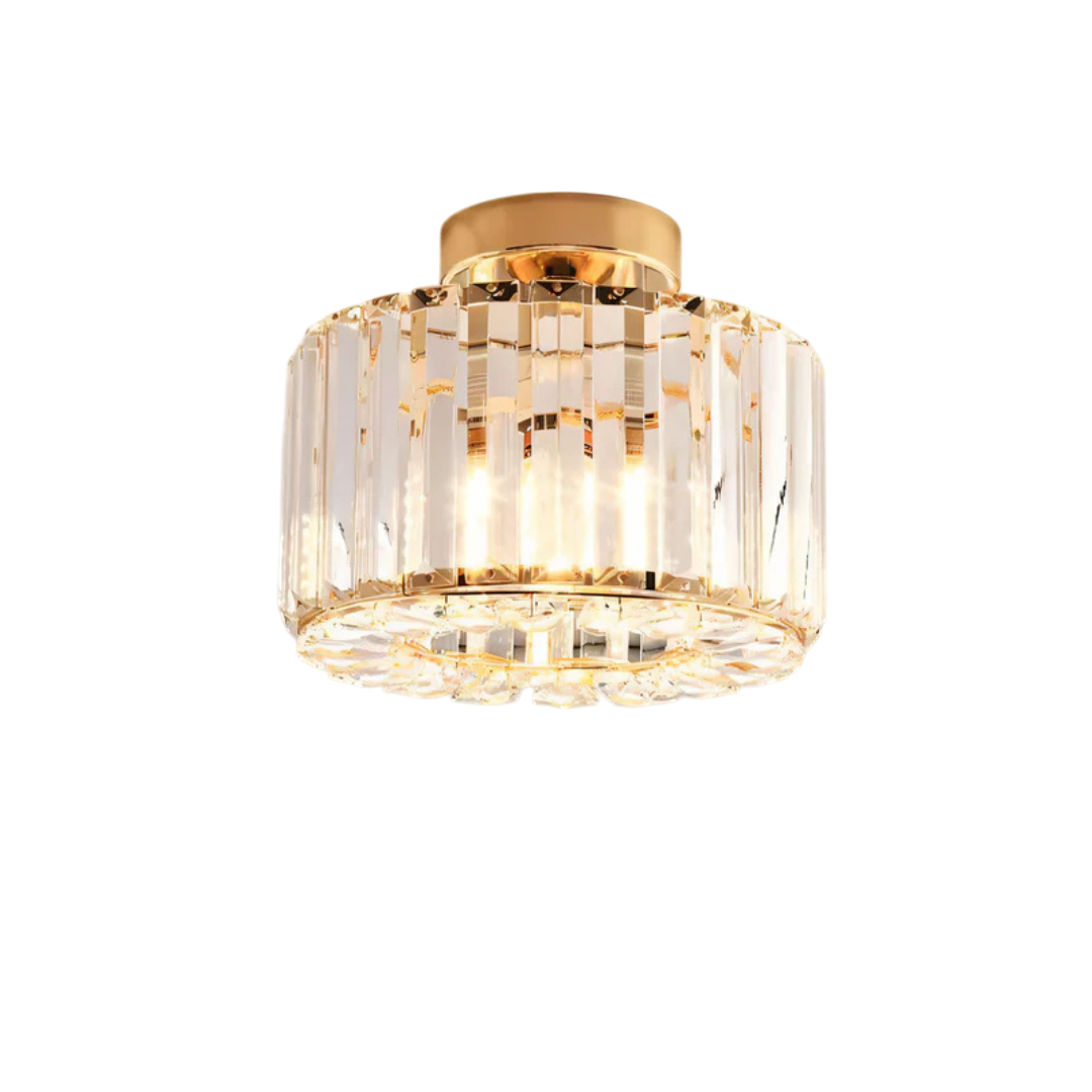 Sparkora - Luxe Crystal Ceiling Lamp With Sparkling Finish