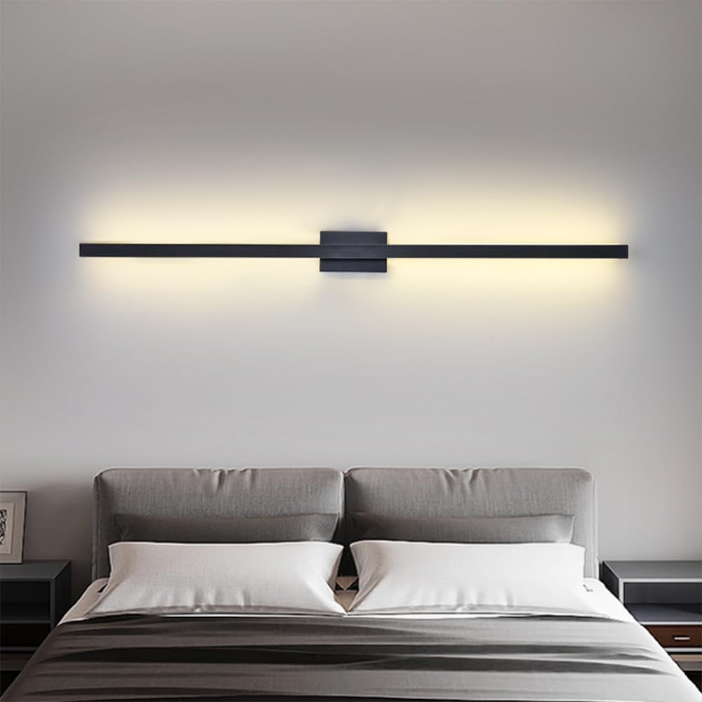 Zenorra - Industrial Minimalist LED Iron Wall Lights for Modern Living Room