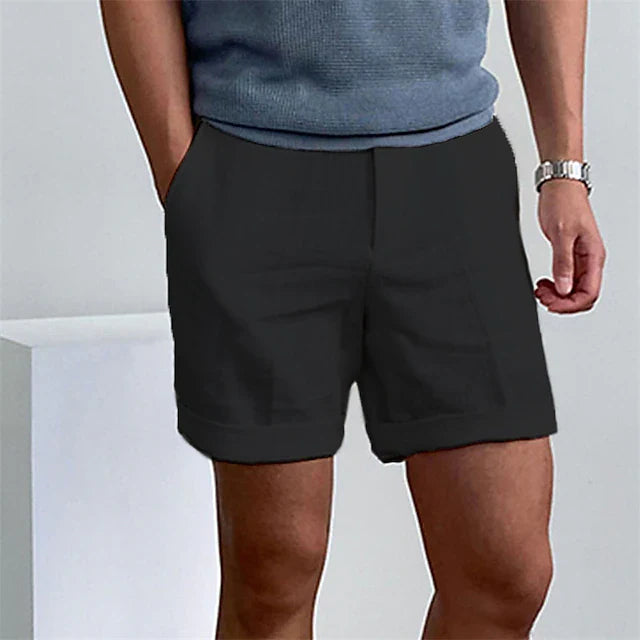 Amis - Relaxed Men's Linen Shorts for Summer Comfort