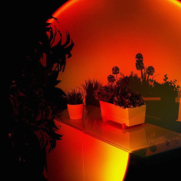 Outora - Cozy Sunset Lamp for Relaxing Home Ambiance Light