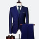 Dean - Elegant 3-Piece Formal Men's Suit Set for Business and Weddings