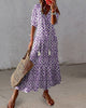 Patrice - Elegant Women's Long Dress with A-line Style and Comfortable Fit