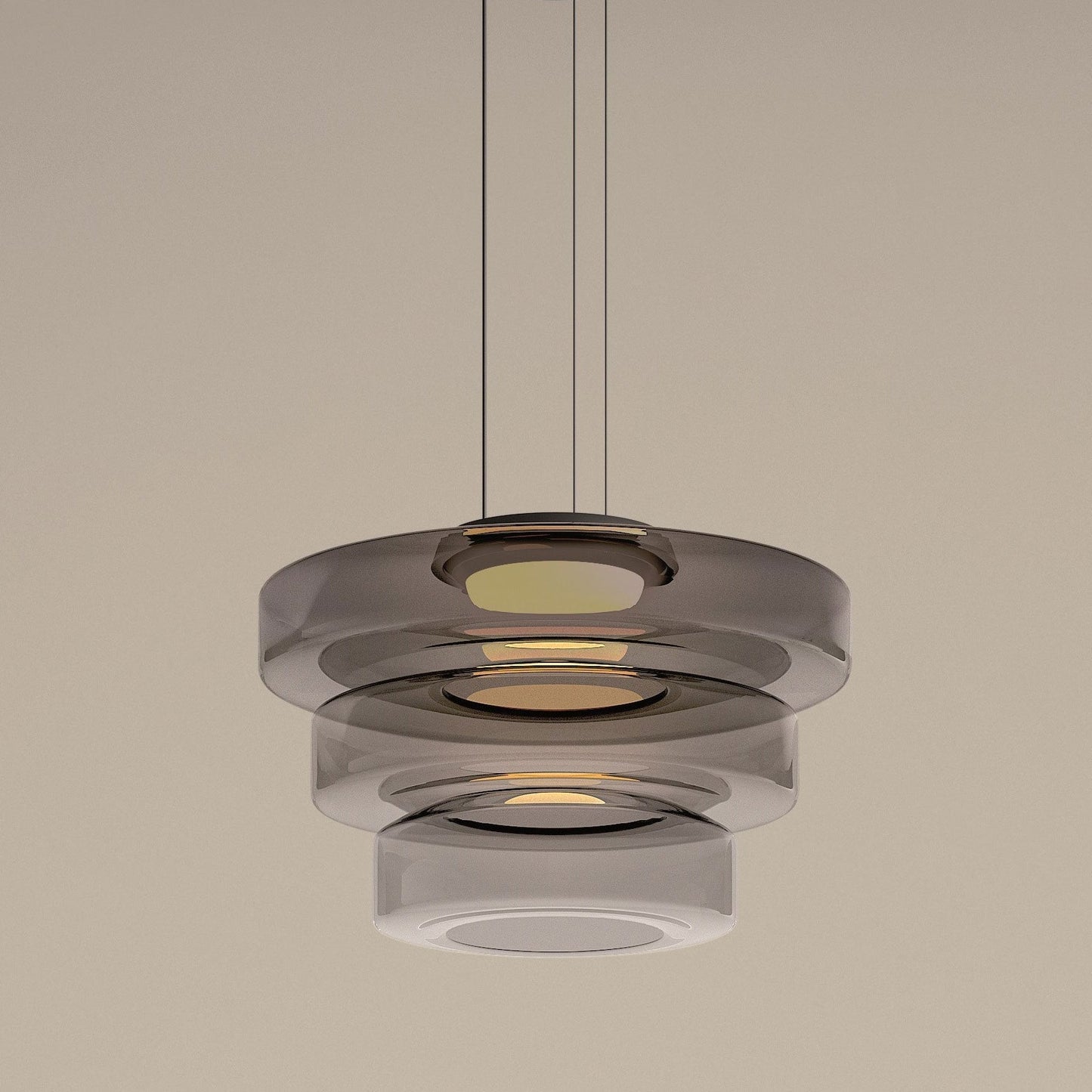 AuraLuxe - Bauhaus Style Glass Pendant Lighting for Modern Interiors
