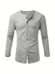 Aidan - Stylish Linen Beach Shirt for Men in Classic Colors