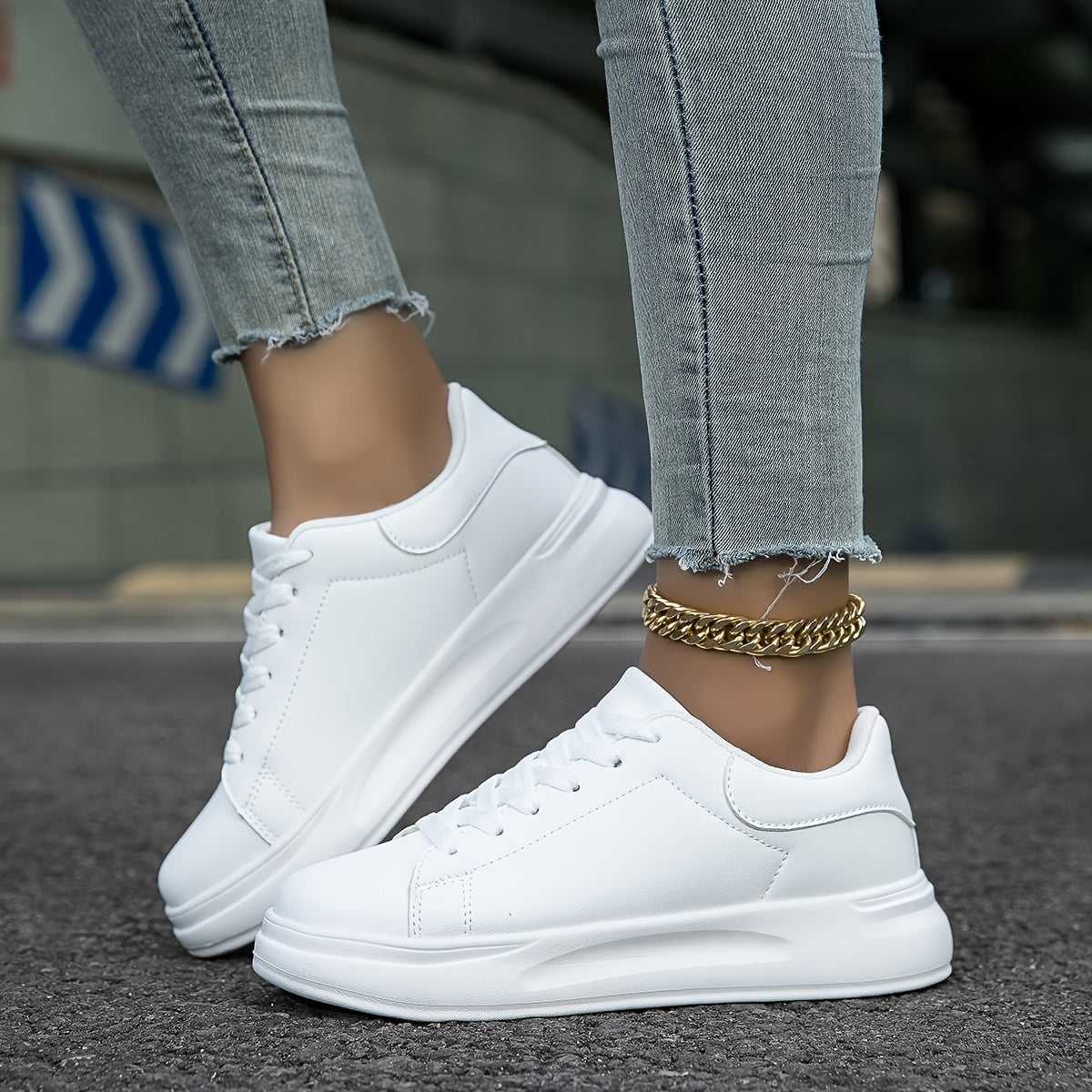 Melrose - Lightweight and Comfortable Women's Orthopedic Sneakers in White