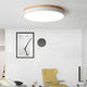 Clarova - Modern Wood LED Ceiling Light Flush Mount For Style