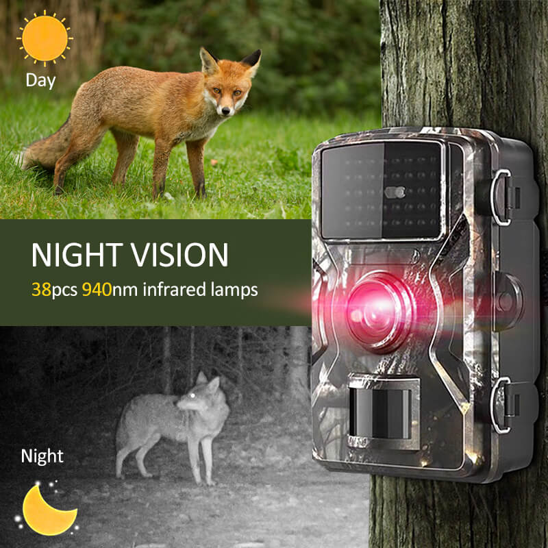 Brillence - Wildlife Camera Outdoor Night Vision Trail Cam Pro Plus