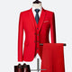 Dean - Elegant 3-Piece Formal Men's Suit Set for Business and Weddings