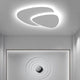 Gardenra - LunaGlow LED Ceiling Light White Metal Acrylic Bedroom
