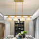 Mollura - Modern Art Deco Glass Pendant Lights for Stylish Kitchens