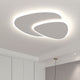 Gardenra - LunaGlow LED Ceiling Light White Metal Acrylic Bedroom