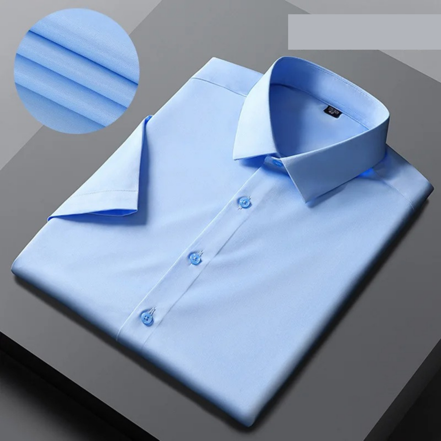 Alfred - Stylish Men's Short Sleeve Wrinkle-Free Shirt for All-Day Comfort