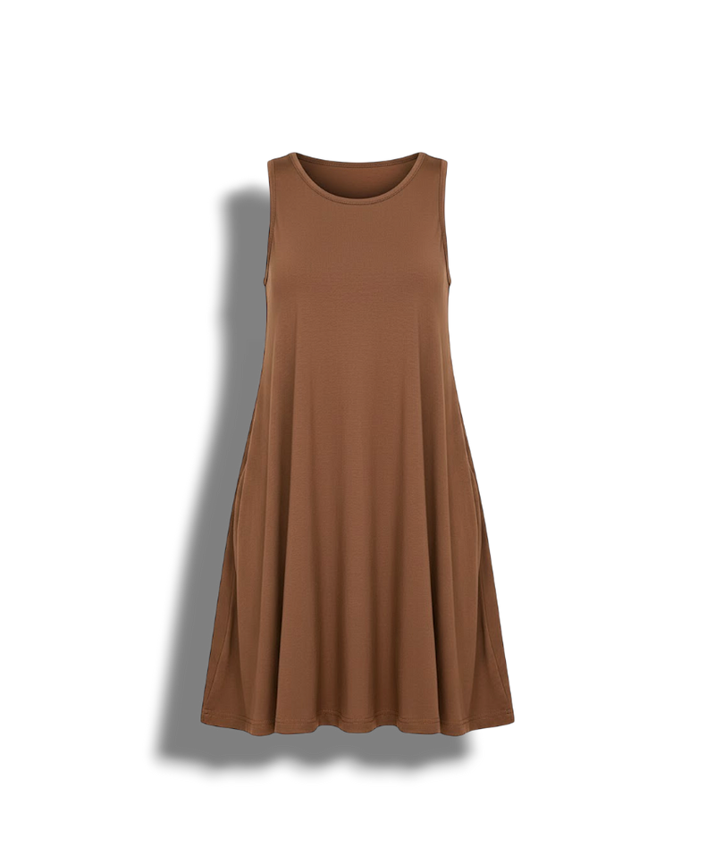 Chantelle - Summer Casual Swing Women's Dress with Pockets