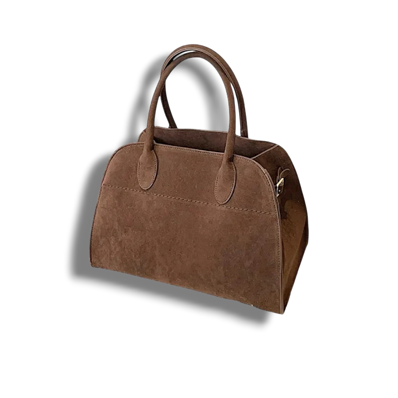 Tessella - Elegant Double Strap Velvet Bag for Stylish Outings