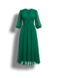 Hayley - Luxurious Elbow-Length Dress for Women in Elegant A-Line Style