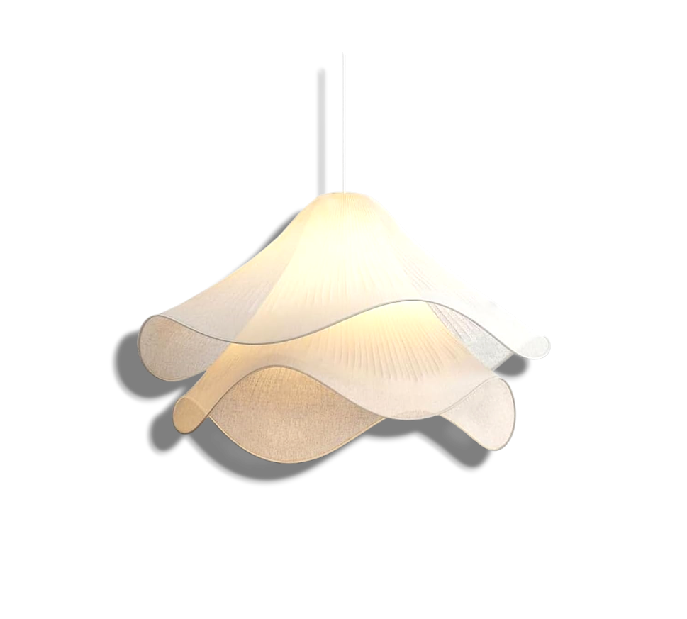 Havendell - Ambient Pendant Lamp With Fluid Shade For Living