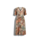 Harper - Vibrant Floral Dress with Flowing Silhouette and Eye-catching Design
