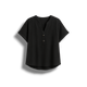 Alana - Women's Elegant Top with V-neck and Button Detail