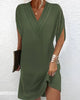 Soraya - Elegant Women's V-neck Dress for Timeless Style