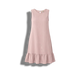 Carrie - Sleeveless Dress with Fashionable Ruffle Trim