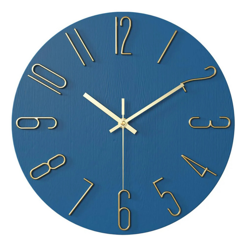 Faucetra - Modern Wall Clock For Living Room Minimalist Design