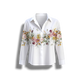 Bonnie - Lightweight Floral Print Blouse with Long Sleeves