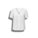 Paula - Elegant Women's Lace Shirt with Short Sleeves