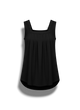 Kyra - Stylish Sleeveless Top with Square Neckline and Flattering Fit