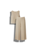 Freda - Stylish Two-Piece Women's Set with Flowy Pants and Crop Top